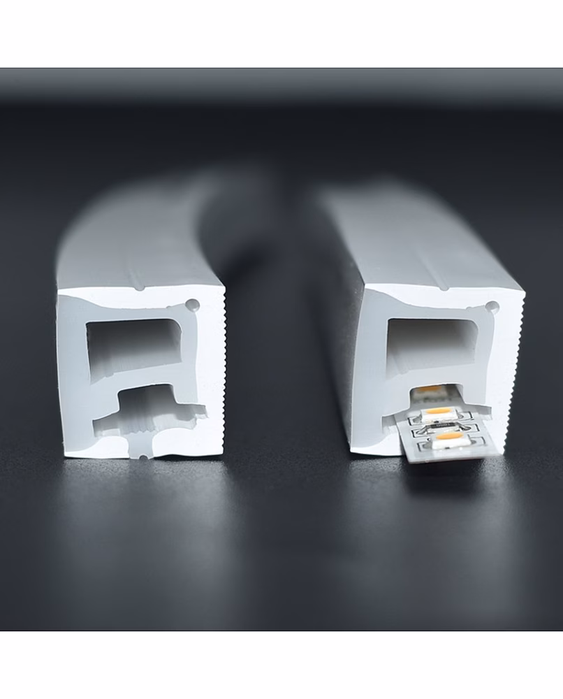 Silicone LED Channel System Flex Cuttable Mount Holder Tube SIDE